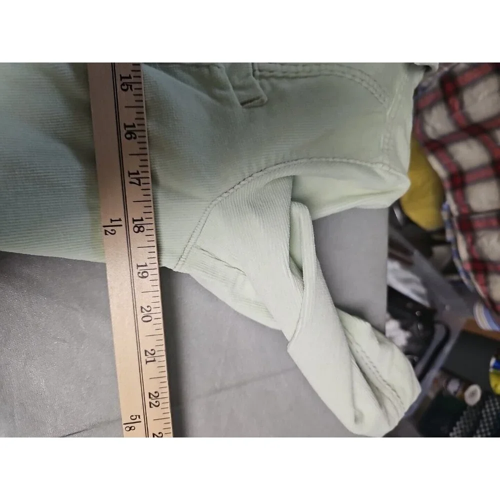 Women's GAP Velvet‎ Corduroy Jacket/Blazer/Coat Size S Cotton Mint Green 6